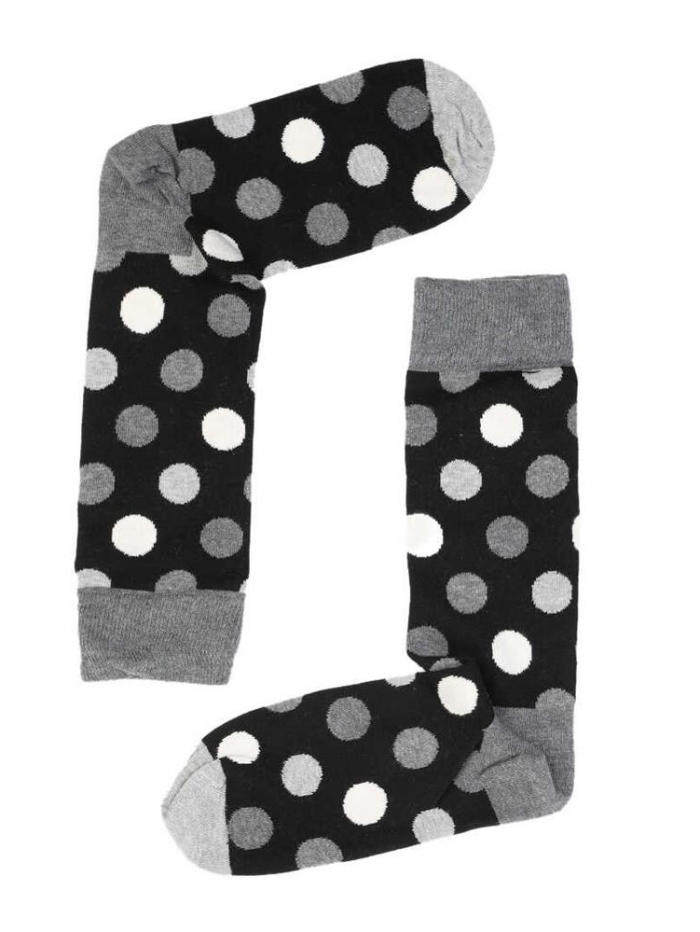 Ανδρικές κάλτσες με πουά σχέδιο