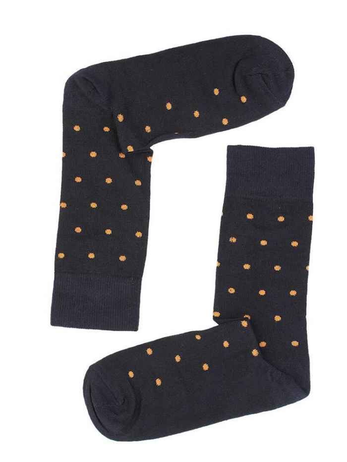 Ανδρικές κάλτσες με πουά σχέδιο