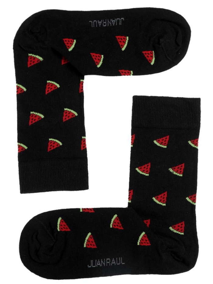 Ανδρικές κάλτσες με σχέδιο καρπούζι.