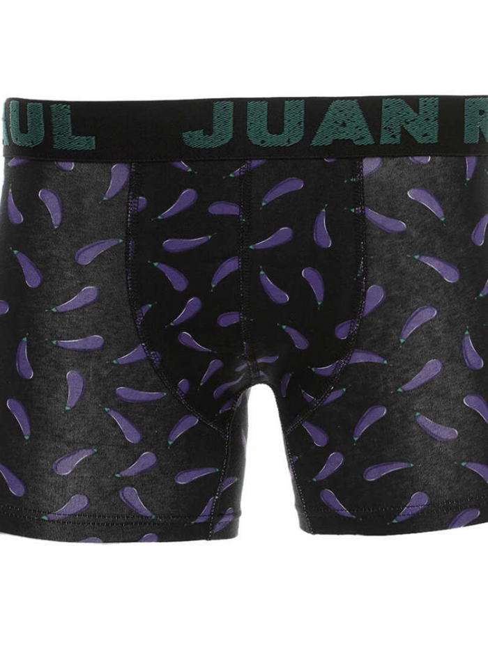 Boxer με σχέδιο μελιτζάνες