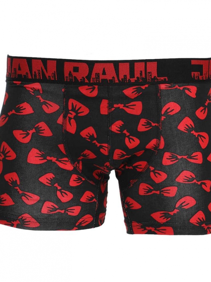 Boxer βαμβακερό με σχέδιο φιογκάκια