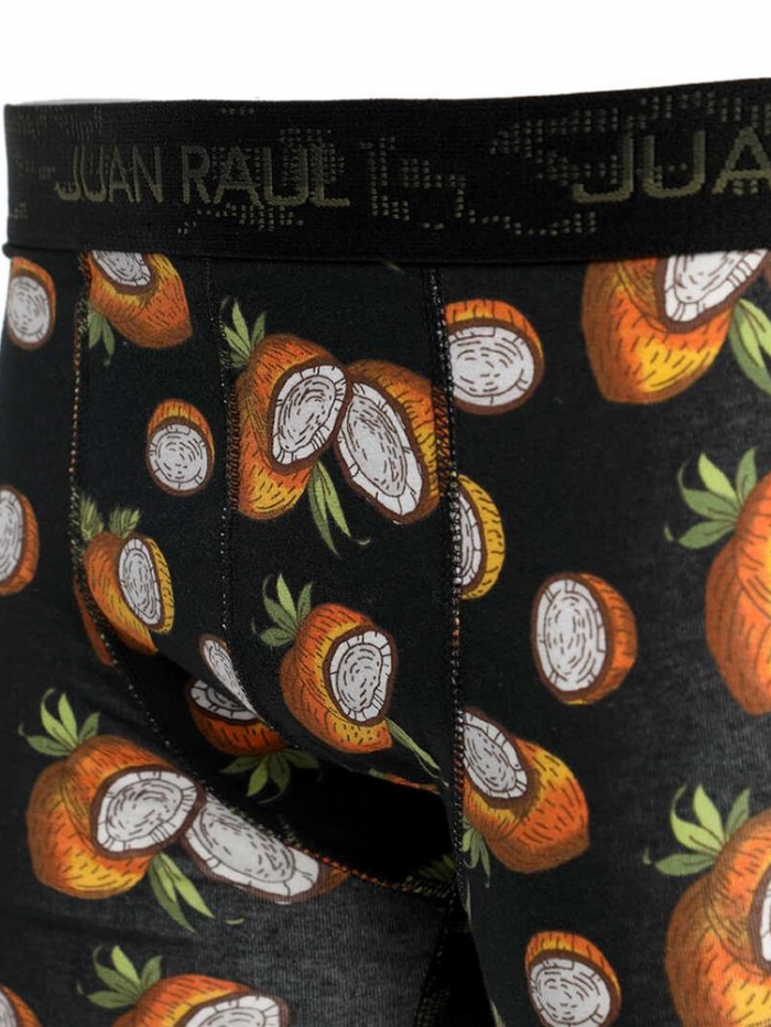 Boxer βαμβακερό με σχέδιο καρύδες