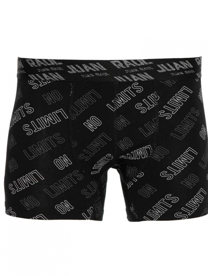 Boxer βαμβακερό με σχέδιο 'No Limits'