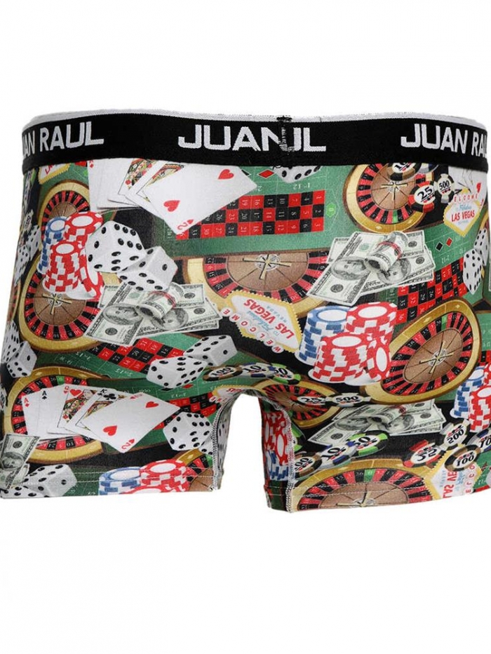 Boxer βαμβακερό με σχέδιο Ρουλέτα