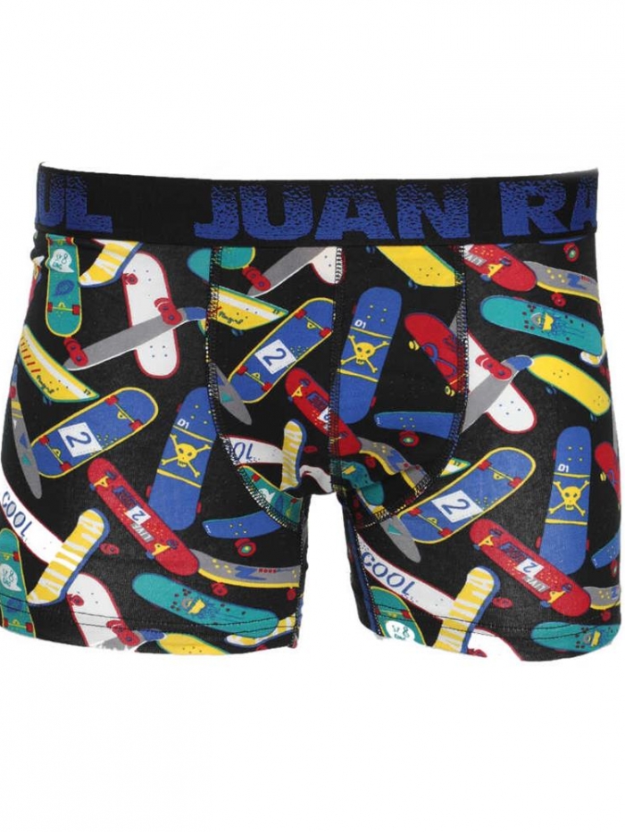 Boxer βαμβακερό με σχέδιο Skate