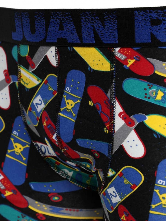 Boxer βαμβακερό με σχέδιο Skate