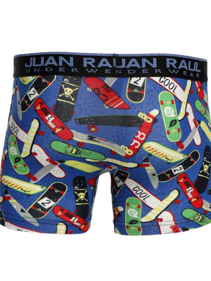 Boxer βαμβακερό με σχέδιο Skate