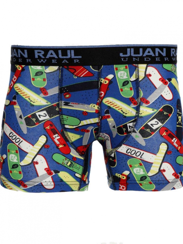 Boxer βαμβακερό με σχέδιο Skate