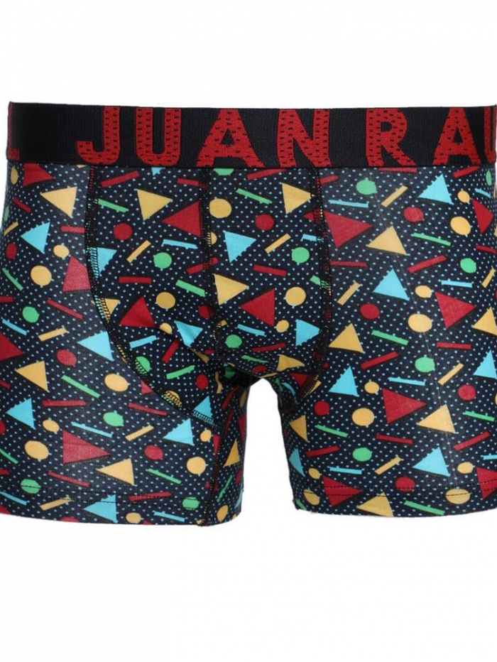 Boxer βαμβακερό με σχέδιο σχήματα
