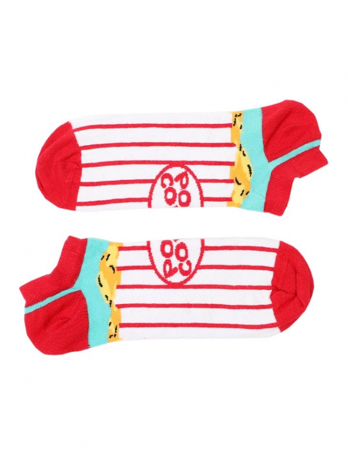 Κάλτσες 'pop corn' Blanc