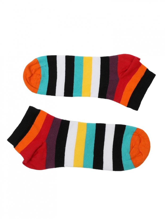 Κάλτσες 'striped' Blanc