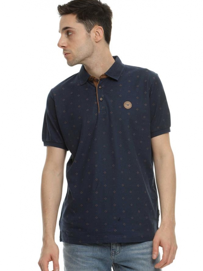 Μπλούζα 'allover' polo Double