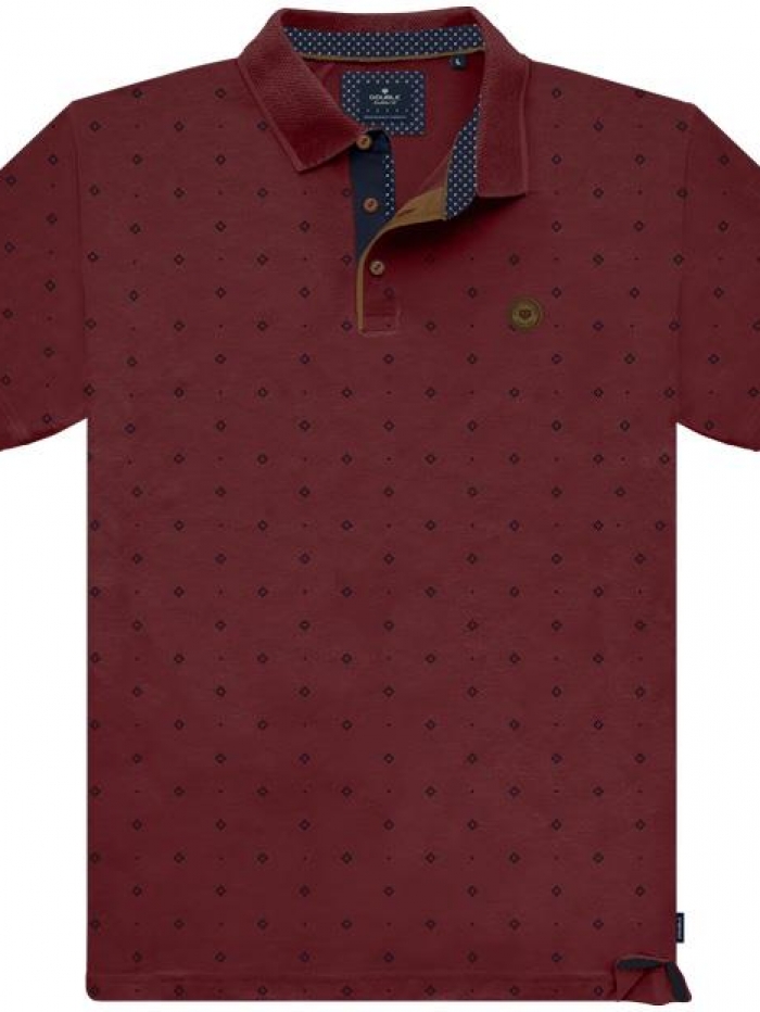 Μπλούζα 'allover' polo Double