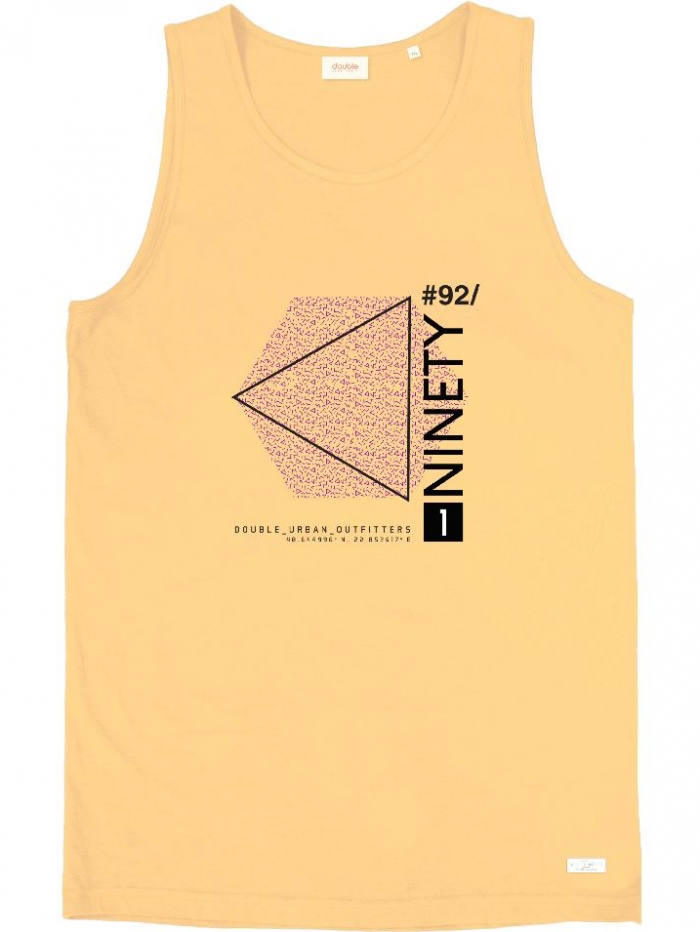 Μπλούζα αμάνικη με τύπωμα Double