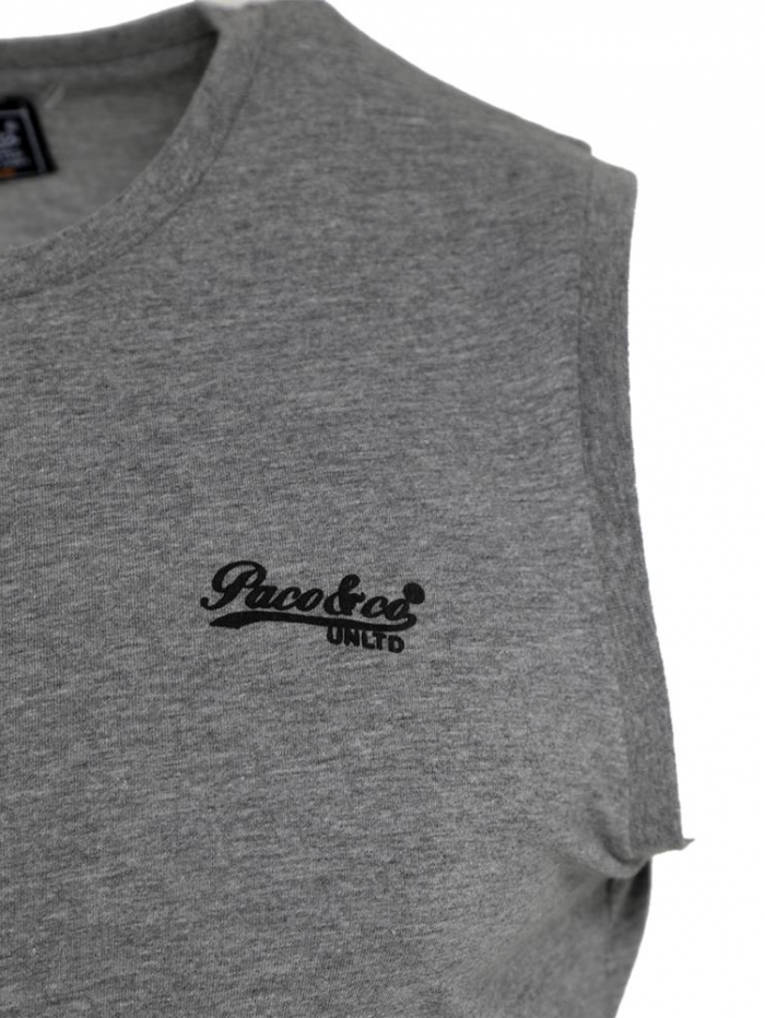 Μπλούζα αμάνικη μονόχρωμη Paco