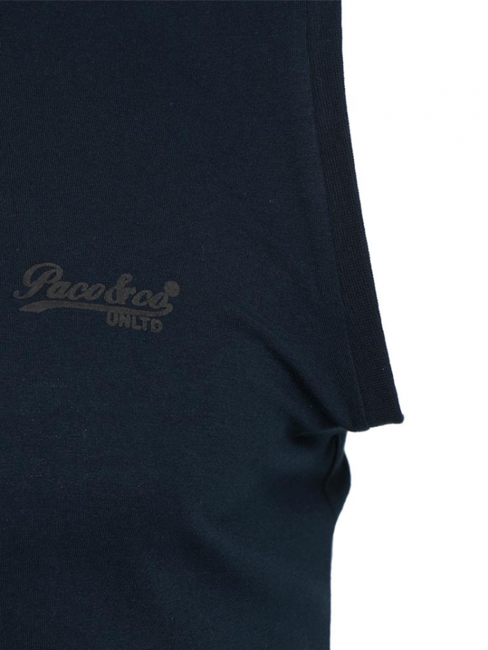 Μπλούζα αμάνικη μονόχρωμη Paco