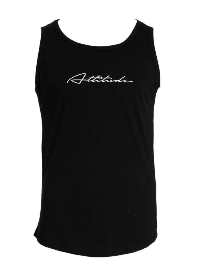 Μπλούζα αμάνικη βαμβακερή Attitude