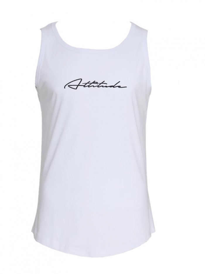 Μπλούζα αμάνικη βαμβακερή Attitude