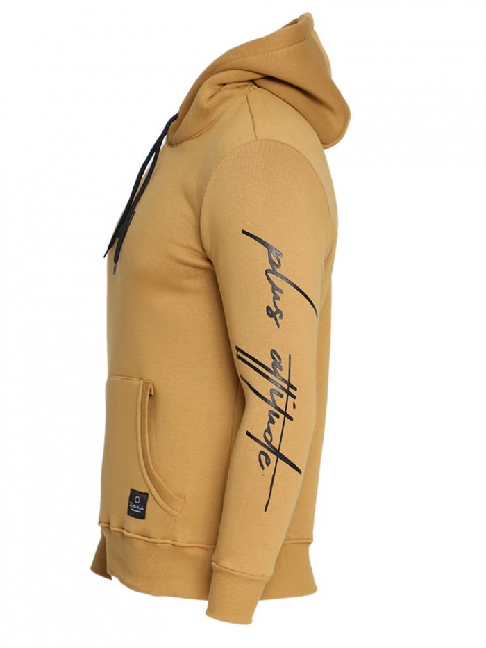 Μπλούζα φούτερ με κουκούλα Attitude.