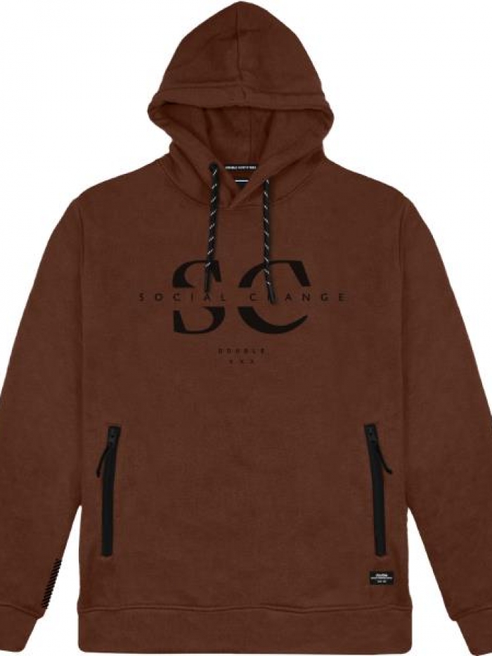 Μπλούζα φούτερ με κουκούλα Double.