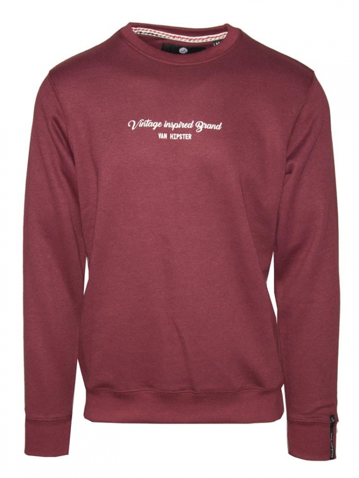 Μπλούζα φούτερ με λαιμόκοψη Van Hipster