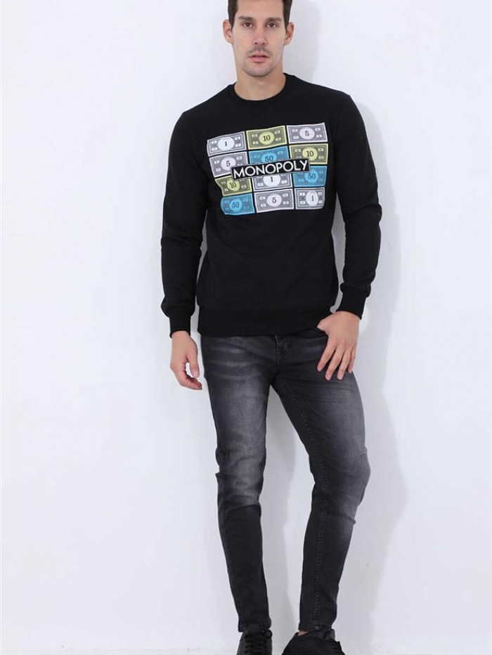 Μπλούζα φούτερ Monopoly Attitude