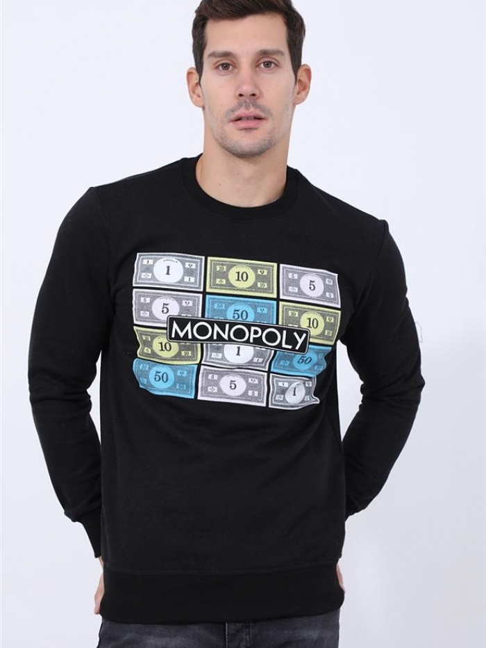 Μπλούζα φούτερ Monopoly Attitude