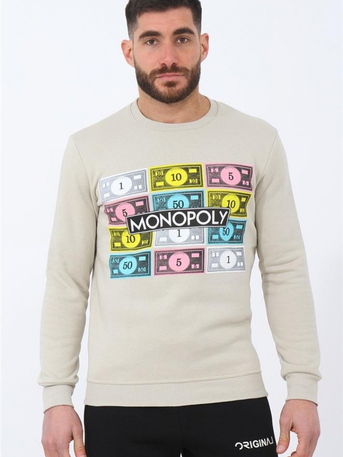 Μπλούζα φούτερ Monopoly Attitude