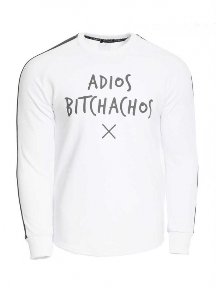 Μπλούζα φούτερ σε λαιμόκοψη Attitude.