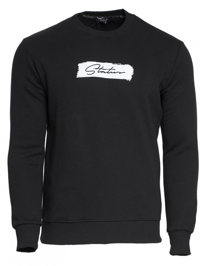 Μπλούζα φούτερ σε λαιμόκοψη Attitude