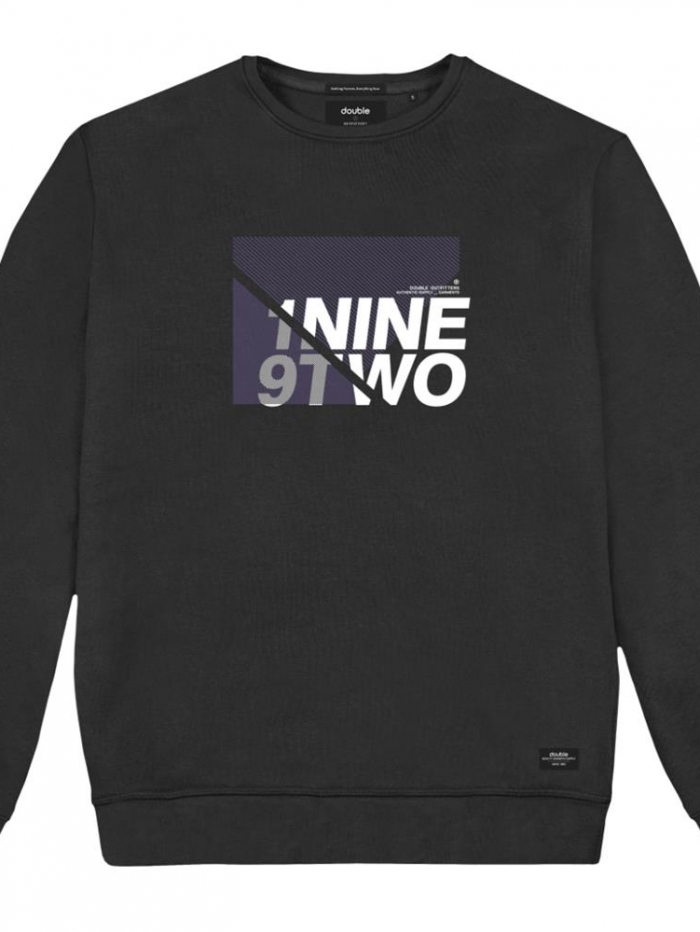 Μπλούζα φούτερ σε λαιμόκοψη Double.