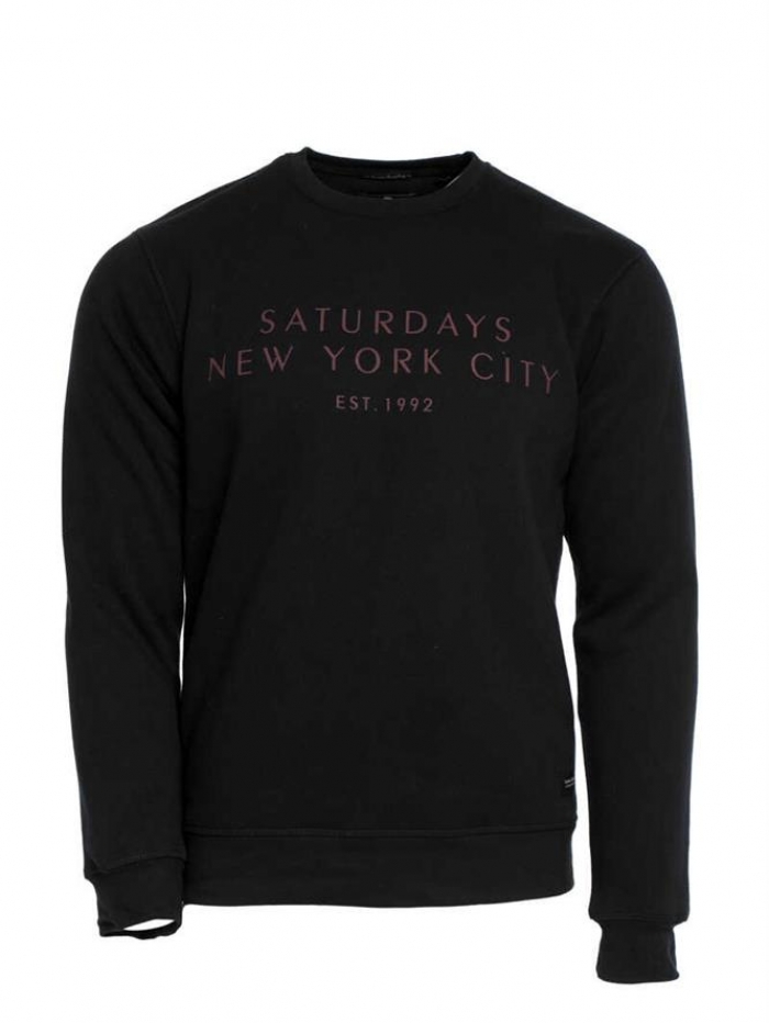 Μπλούζα φούτερ σε λαιμόκοψη Double.