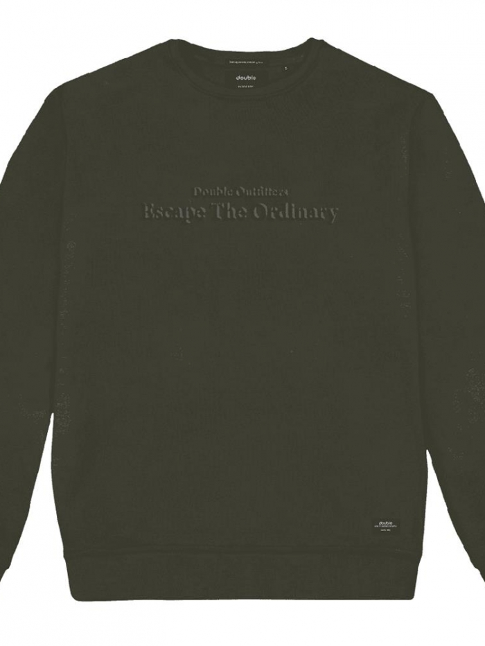 Μπλούζα φούτερ σε λαιμόκοψη Double. (Μεγέθη 7XL-9XL)