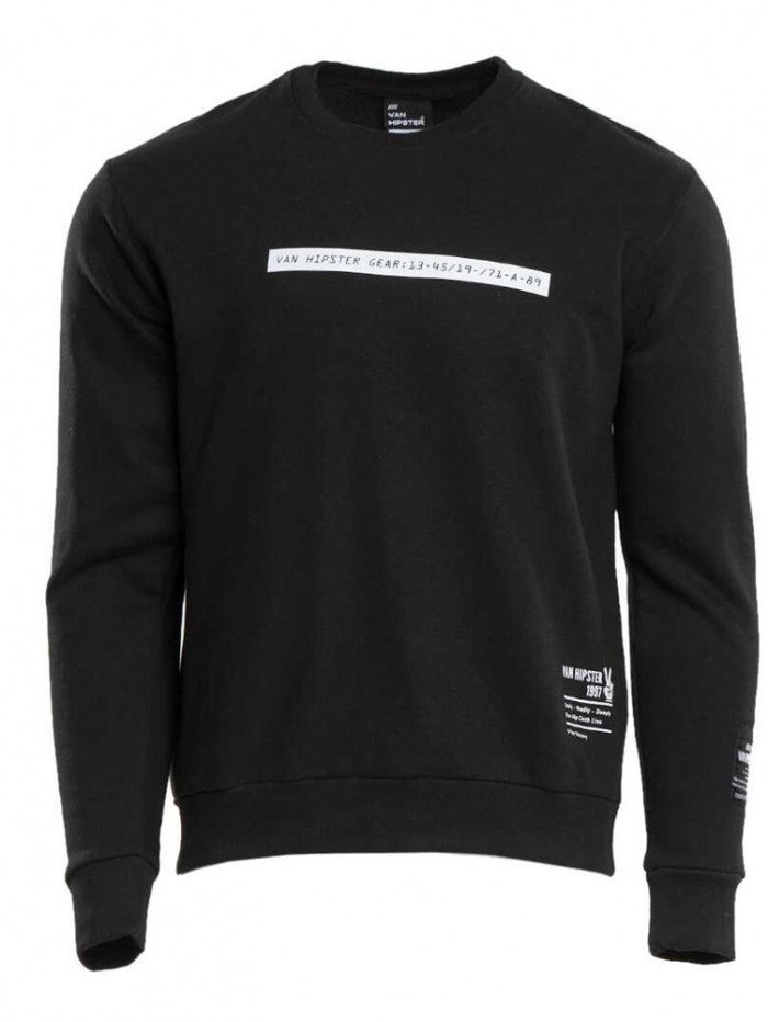 Μπλούζα φούτερ σε λαιμόκοψη Van Hipster.