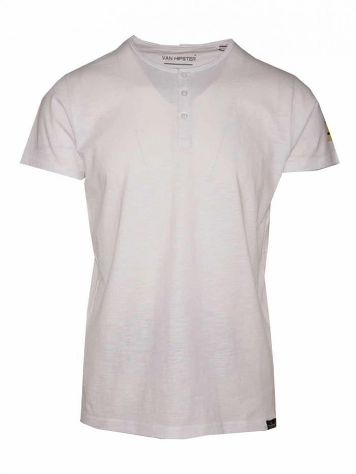 Μπλούζα κοντομάνικη, φλάμα με κουμπιά Van Hipster