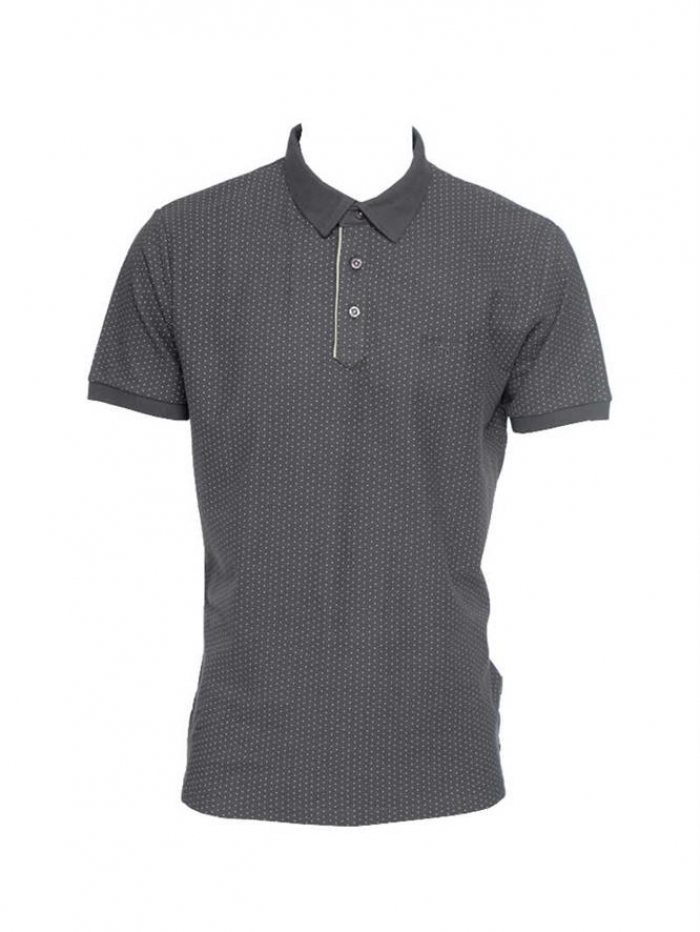 Μπλούζα, κοντομάνικη, πουά, polo Double