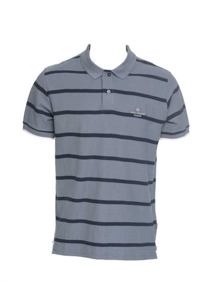 Μπλούζα, κοντομάνικη, ριγέ, polo Double