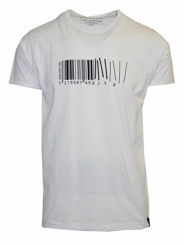 Μπλούζα κοντομάνικη, βαμβακερή με στάμπα Van Hipster