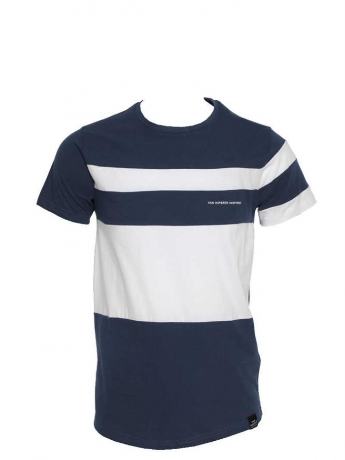 Μπλούζα κοντομάνικη, βαμβακερή με στρογγυλάδα Van Hipster