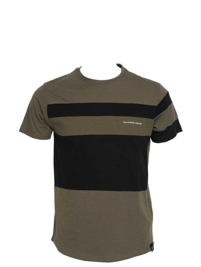 Μπλούζα κοντομάνικη, βαμβακερή με στρογγυλάδα Van Hipster