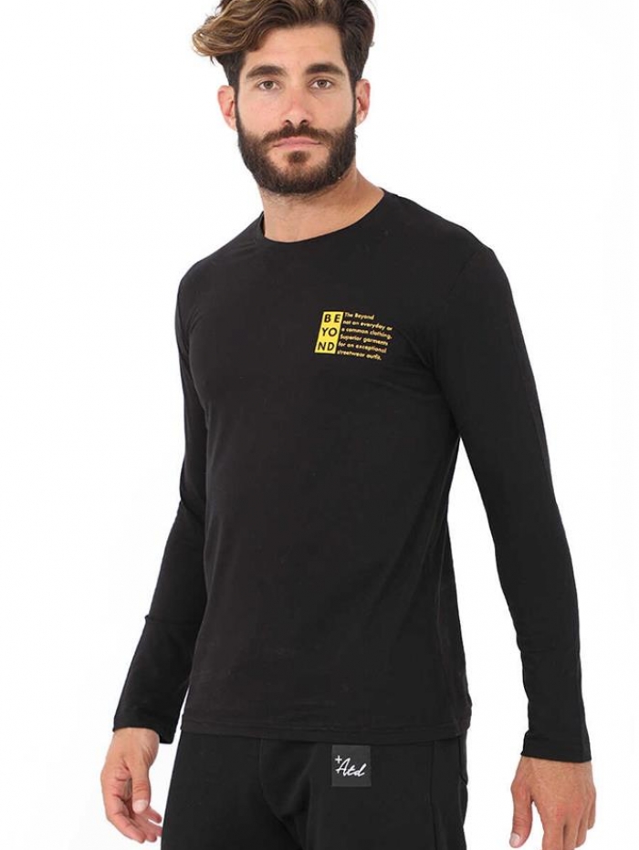 Μπλούζα μακό μακρυμάνικη Attitude.