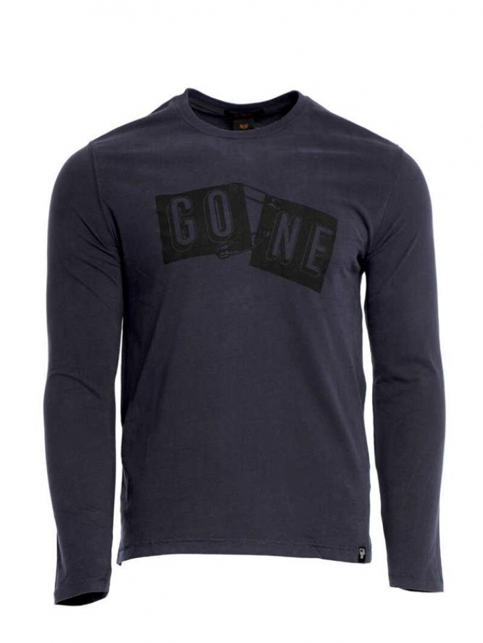 Μπλούζα μακό με στάμπα Greenwood.