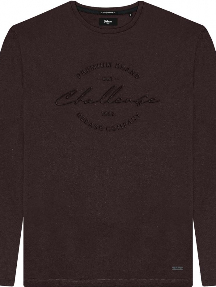 Μπλούζα μακρυμάνικη μακό Double.