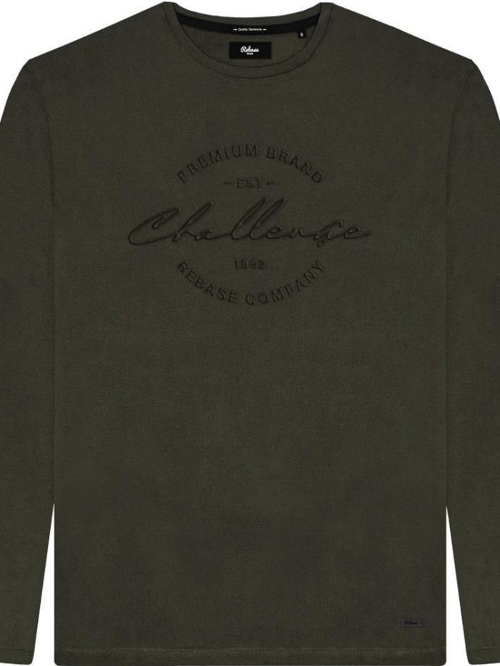 Μπλούζα μακρυμάνικη μακό Double.