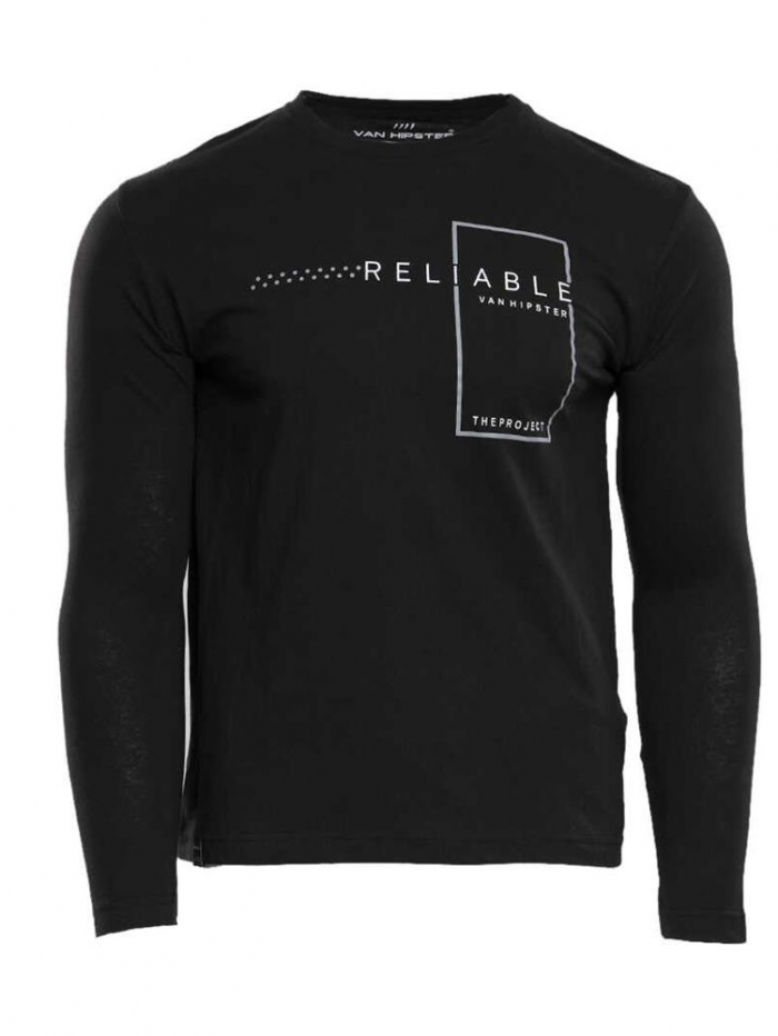 Μπλούζα μακρυμάνικη μακό Van Hipster.