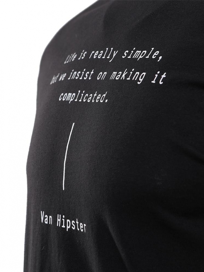 Μπλούζα μακρυμάνικη μακό Van Hipster.