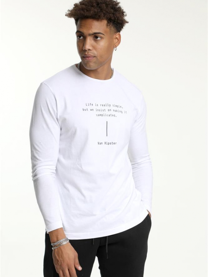 Μπλούζα μακρυμάνικη μακό Van Hipster.