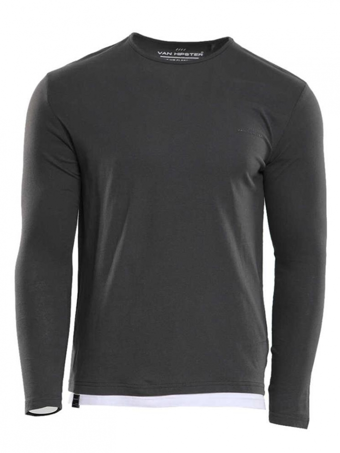 Μπλούζα μακρυμάνικη μακό Van Hipster.