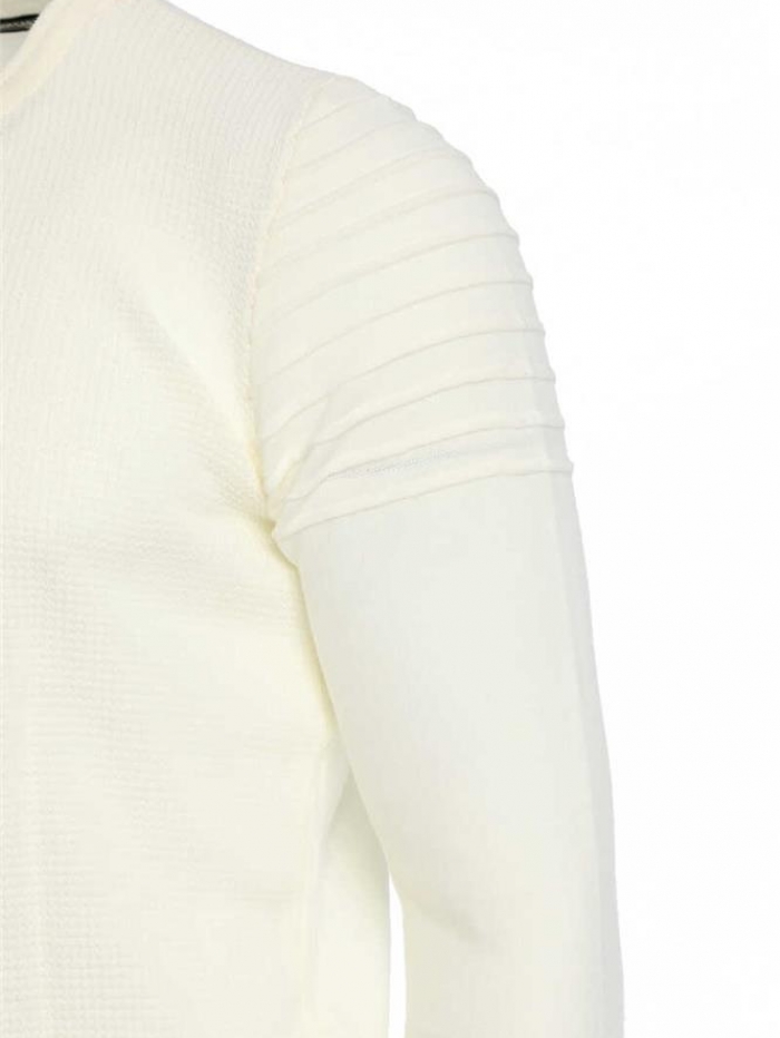 Μπλούζα πλεκτή λεπτή σε λαιμόκοψη