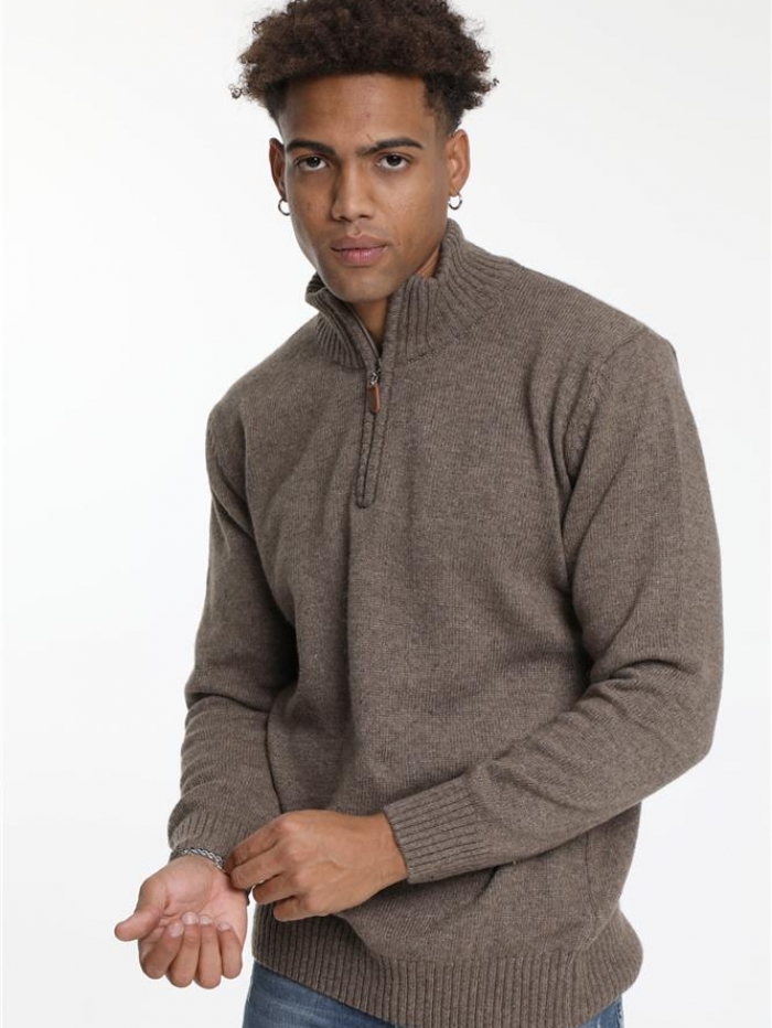 Μπλούζα πλεκτή μάλλινη